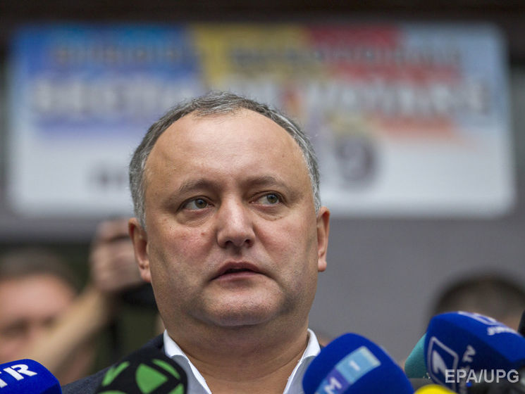 ЦИК Молдовы объявил Додона президентом