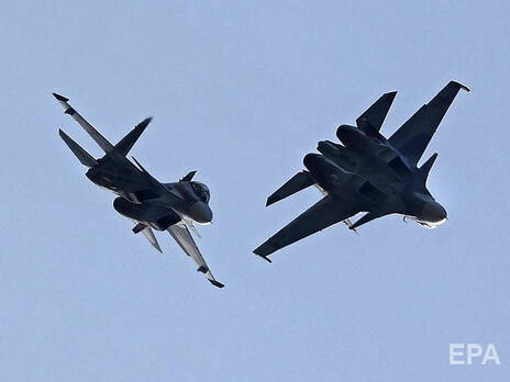 Украинские военные сбили два российских истребителя Су-35С