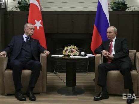 Ердоган провів розмову з Путіним, обговорювали війну РФ проти України