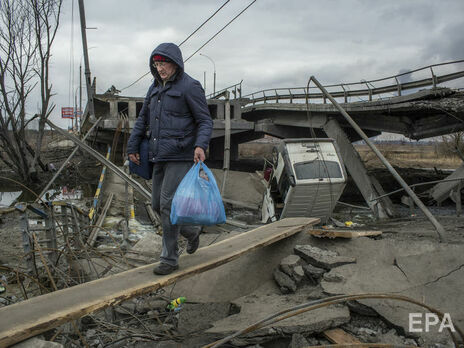 З Ірпеня під мінометним обстрілом евакуювали 200 людей. Серед мирних жителів є загиблі