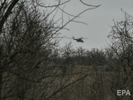 В Киевской области ВСУ сбили вертолет российских оккупантов