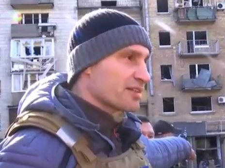 Один погибший, шестеро раненых. Кличко показал последствия утреннего обстрела Киева