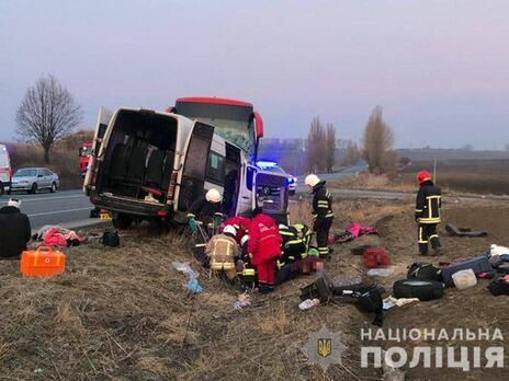 Девять пассажиров были госпитализированы в больницу в городе Волочиск