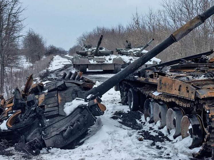 Майже 14 тис. військовослужбовців, 444 танки, 86 літаків. У Генштабі ЗСУ розповіли про втрати окупантів РФ станом на 17 березня