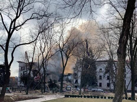 Италия готова восстановить разрушенный драматический театр в Мариуполе