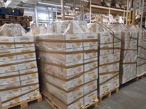 Фонд Рината Ахметова передал киевлянам очередную партию гуманитарной помощи