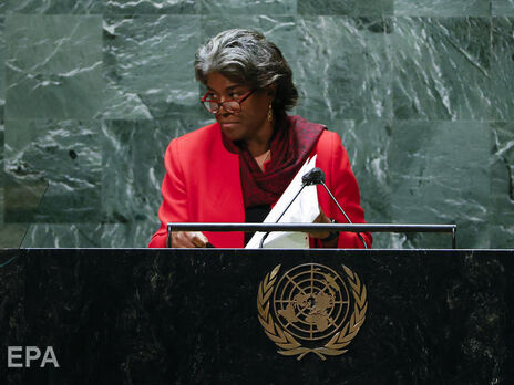 Амбасадорка США в ООН: Американських військ в Україні не буде. Інші країни НАТО можуть самі вирішити, чи хочуть вони ввести війська