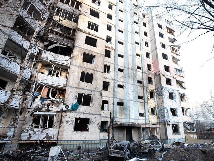 Унаслідок обстрілів окупантами в Києві пошкоджено понад 70 житлових будинків – КМДА