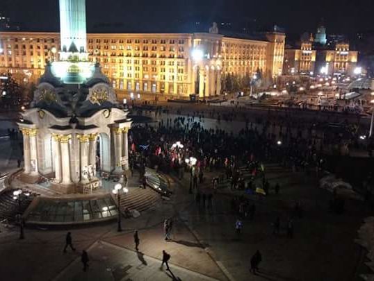 Ситуация в центре Киева стабилизировалась