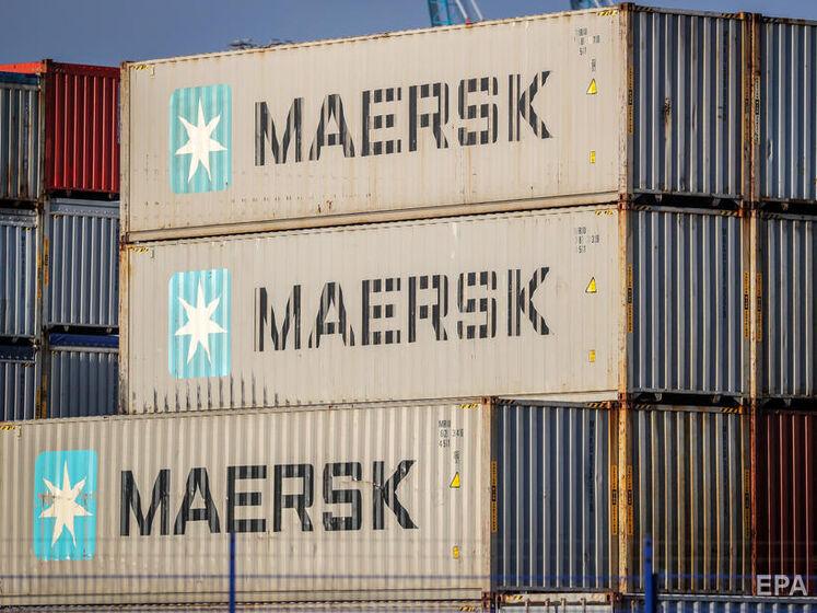 Логістичний гігант Maersk оголосив про повне припинення діяльності у Росії