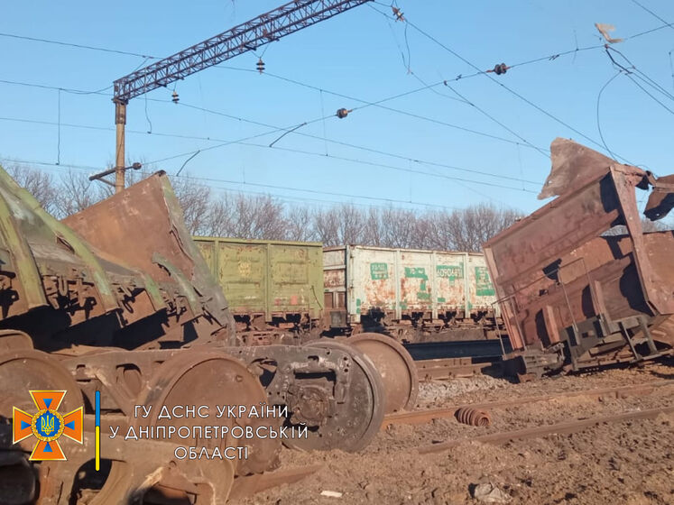 В Днепропетровской области ракетным ударом оккупанты уничтожили железнодорожную станцию Павлоград-2