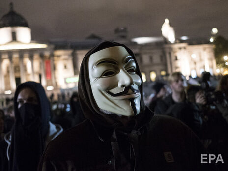 После вторжения России в Украину Anonymous объявили войну РФ