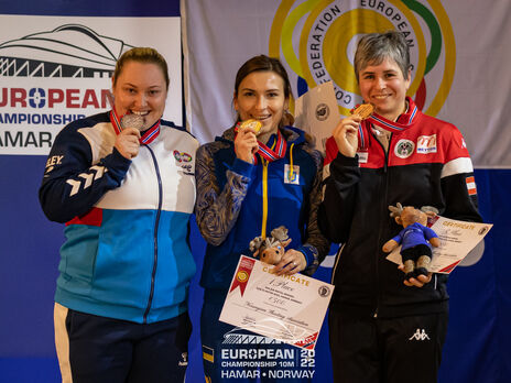 Украинка Костевич стала чемпионкой Европы по пулевой стрельбе