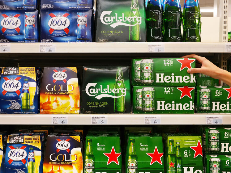 Пивоварні компанії Heineken і Carlsberg повністю йдуть із Росії
