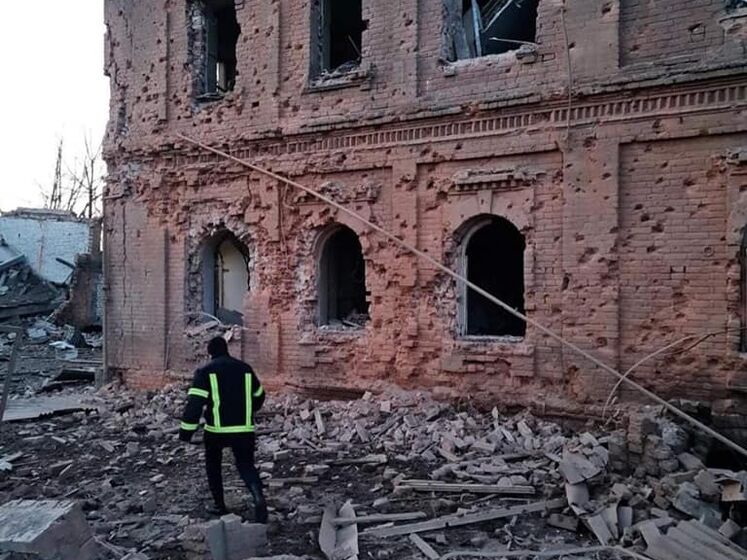 Оккупанты разрушили в Харькове пожарную часть 1887 года