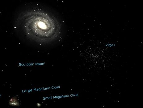 Астрономы нашли у Млечного пути тусклую галактику-спутник