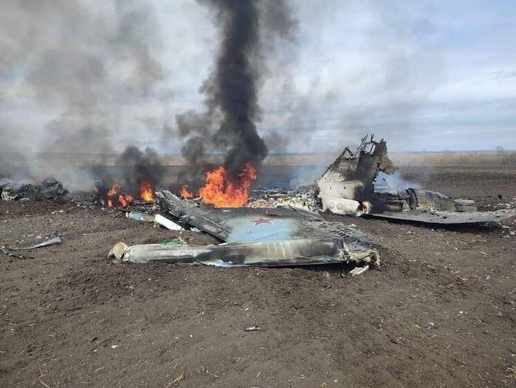 В Харьковской области ВСУ сбили российский истребитель. Фото