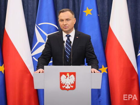 Дуда: Фотографии из Бучи отбрасывают идею компромисса. Украине нужно оружие, оружие и еще раз оружие