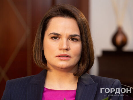 Тихановська: Білорусь має бути стороною переговорів щодо України. Але Лукашенко не має права брати участь у переговорах про мир