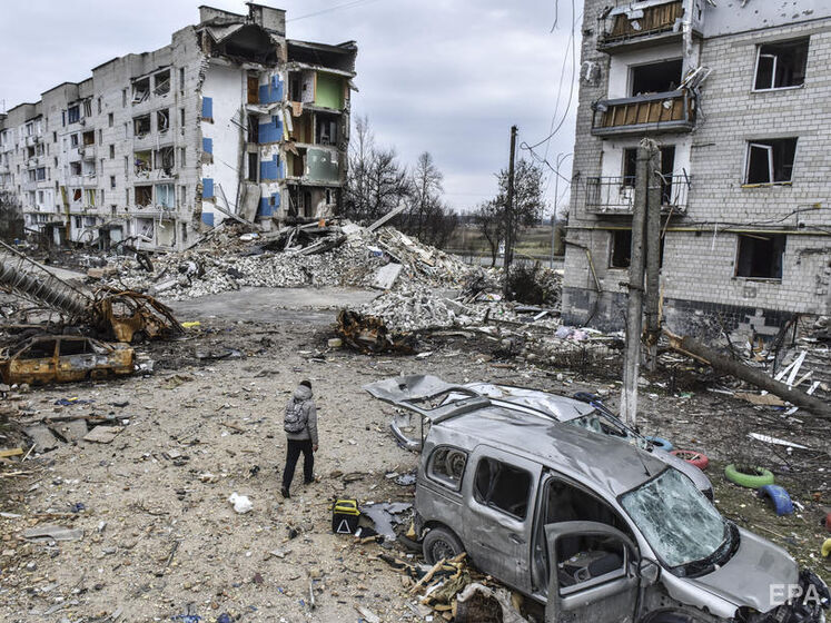 У Бородянці російські окупанти розстрілювали житлові будинки прямим наведенням, багатьох вивезли – в.о. мера