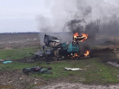 У Чернігівській області трактор підірвався на міні, яку залишили російські окупанти – поліція