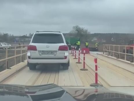 18 апреля заработает временный мост на Житомирской трассе на выезде из Киева – Офис президента
