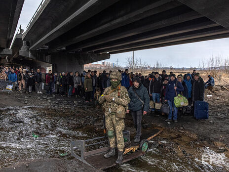 Готовится проект мемориального комплекса на мосту между Ирпенем и Киевом – Зеленский