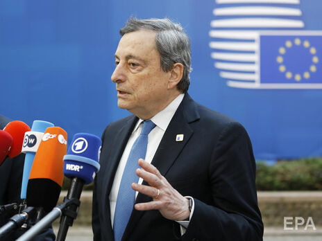 Италия поможет Украине с оружием – премьер-министр Драги