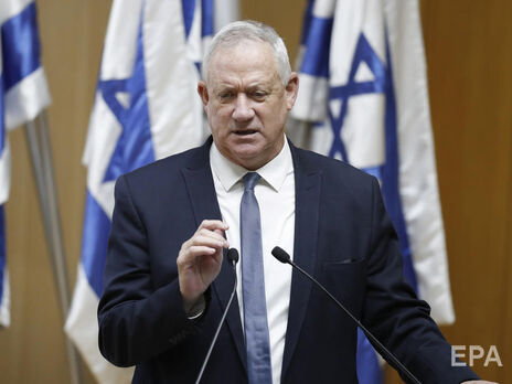 Ганц заявил, что позиция Израиля "рядом с гражданами Украины"