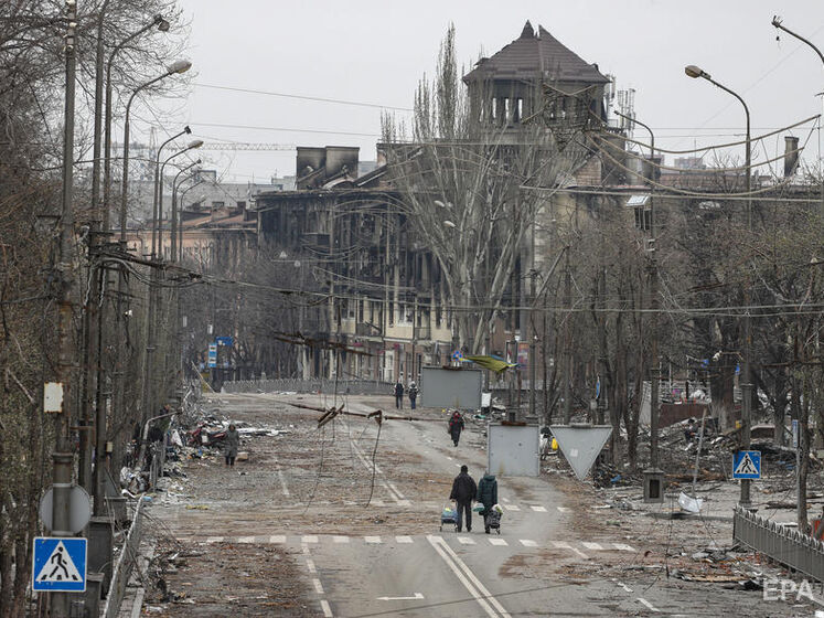 Полк "Азов" в оккупированном Мариуполе продолжает уничтожать технику российской армии