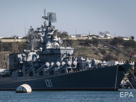 В минобороны РФ утверждают, что на крейсере 