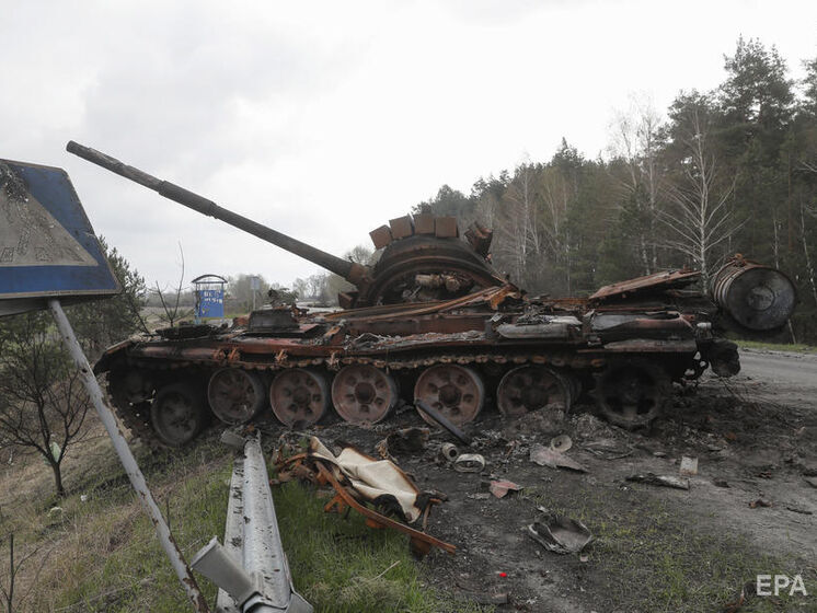 Около 21,8 тыс. личного состава, 873 танка, 179 самолетов. В Генштабе ВСУ назвали потери российских оккупантов по состоянию на 24 апреля