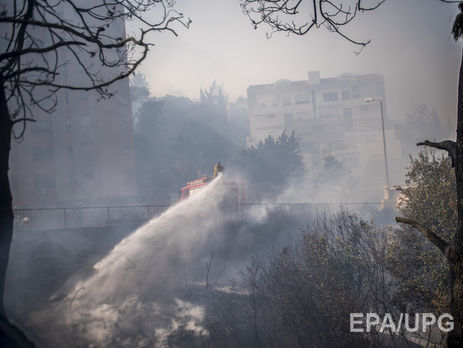 В израильском городе Хайфа из-за пожаров эвакуированы 60 тыс. человек, власти заявили о поджогах