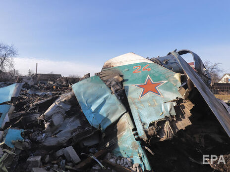 РФ в войне против Украины потеряла 185 самолетов
