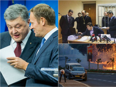 Безвиз для Украины отложен, Ефремову продлили арест, Хайфа в огне. Главное за день