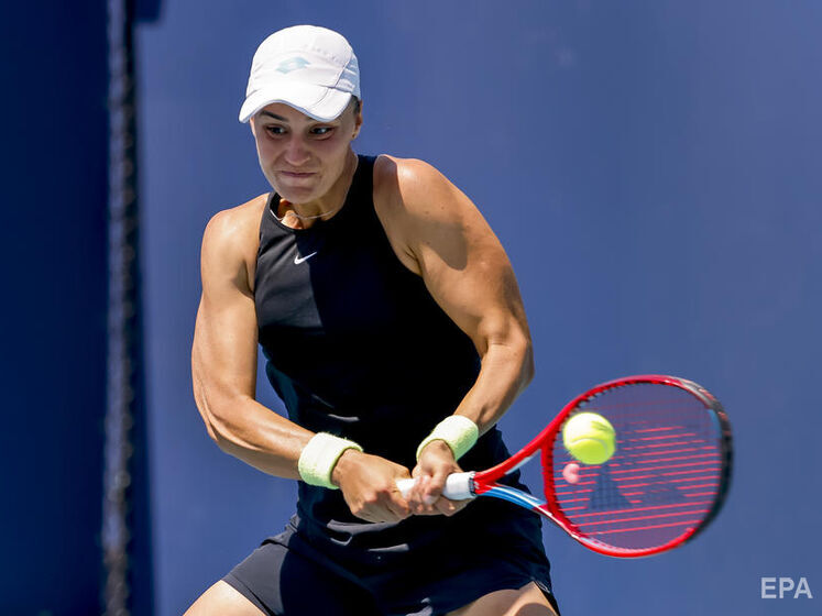 Українська тенісистка Калініна сенсаційно розгромила Мугурусу на турнірі WTA у Мадриді