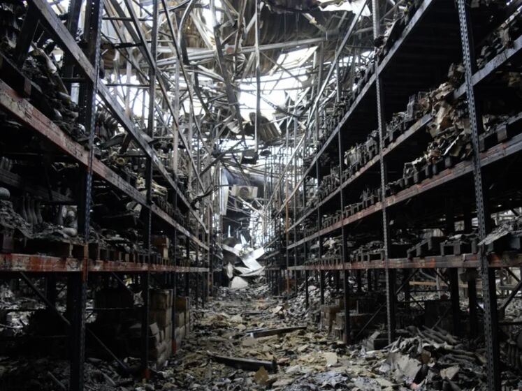 Good Wine показала фото полностью разрушенного склада в Киевской области – уничтожено 1,6 млн бутылок вина