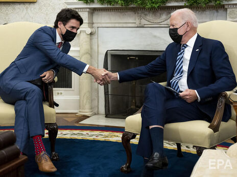 Байден і Трюдо домовилися й далі надавати допомогу Україні