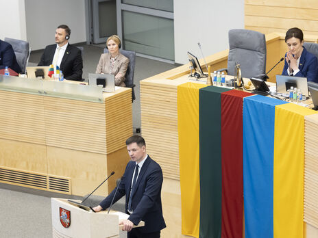 В ухваленому документі парламент Литви констатував, що російські окупаційні війська скоїли масові воєнні злочини на території України