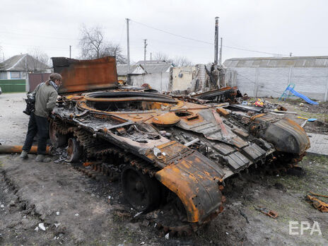 Около 26 350 военных, 160 вертолетов, 1187 танков. В Генштабе ВСУ назвали потери российских оккупантов по состоянию на 11 мая