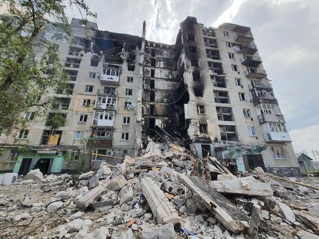 Російські окупанти пошкодили в Сєвєродонецьку 70% житлових будинків