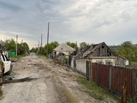 13 мая оккупанты разрушили более 50 домов в Горской и Попаснянской общинах – глава Луганской ОВА