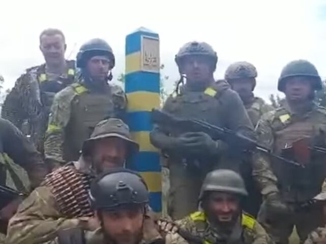 Минобороны сообщило, что харьковская тероборона вышла к границе Украины с Россией. Видео