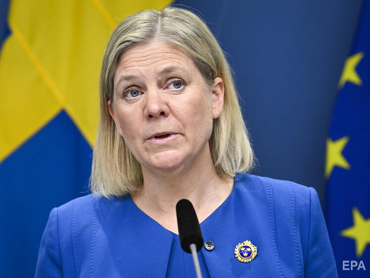 Швеція подає заявку на членство в НАТО – прем'єрка