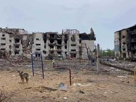 Российские оккупанты обстреляли Северодонецк, погибло два человека