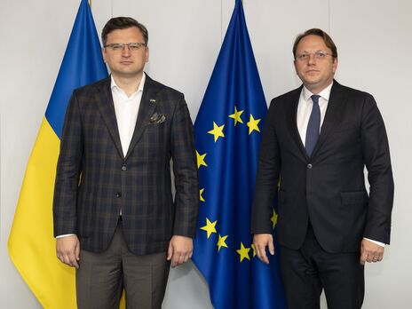 Кулеба и Варгейи обсудили предоставление Украине статуса кандидата в члены ЕС