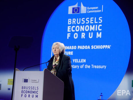 Министр финансов США призвала усилить поддержку Украины