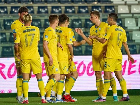 Футболисты сборной Украины в контрольном матче победили итальянскую 