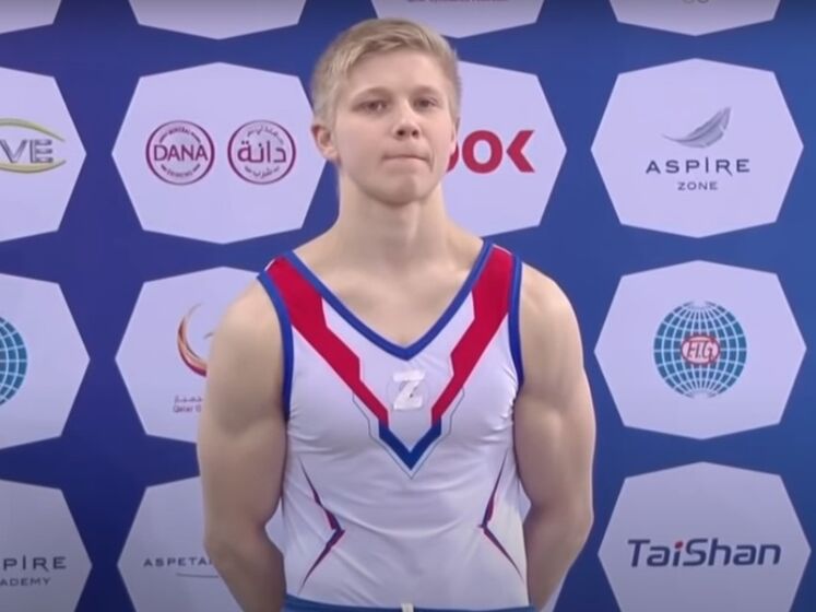Российского гимнаста Куляка, поднявшегося на пьедестал с буквой Z на груди, дисквалифицировали на год и обязали вернуть медаль