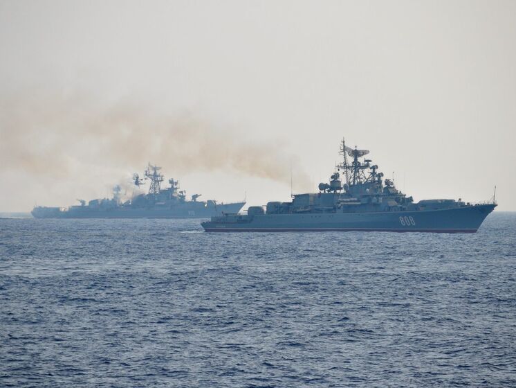 РФ вивела із Севастополя фрегат "Адмирал Макаров", угруповання її кораблів у Чорному морі збільшилося до 10 – командування "Південь"